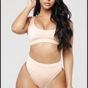 Fashion Nova Kaliyah Nude Bikini